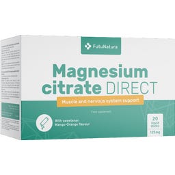 FutuNatura Citrato di Magnesio DIRECT - 20 bustine