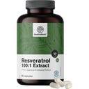 HealthyWorld Resveratrol 1000 mg - 100:1 Extract - 60 Kapseln