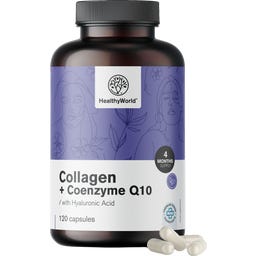 Collagen + Coenzyme Q10 + Premium Hyaluronic Acid - 120 kaps.