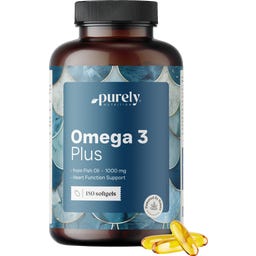 Purely Nutrition Omega-3 Plus 1000 mg - 180 cápsulas blandas
