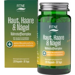 FITNE Health Care Haut, Haare & Nägel Nährstoffkomplex - 120 Kapseln