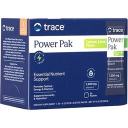Trace Minerals Research Power Pak Essential Nutrient Support - Lemon