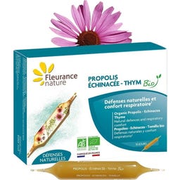 Fleurance Nature Própolis-Equinácea-Tomilho Bio - 10 Ampolas