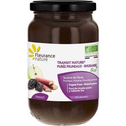 Fleurance Nature Pruimen- & Rabarberpuree Biologisch - 290 g