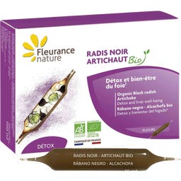 Fleurance Nature Schwarzer Rettich – Artischocke Bio - 10 Ampullen