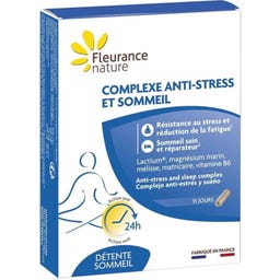 Fleurance Nature Complejo Antiestrés y Sueño - 30 cápsulas