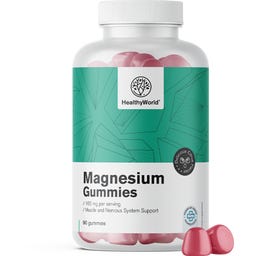 HealthyWorld Magnesium 165 mg - 90 Gummis