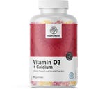 HealthyWorld Witamina D3 + wapń - 60 żelków