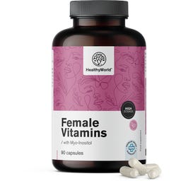 HealthyWorld Vitamine für Frauen mit Myo-Inositol - 90 Kapseln