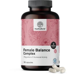 HealthyWorld Female Balance – Komplex für Frauen - 180 Kapseln
