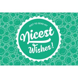VitalAbo "Nicest Wishes!" -tervehdyskortti