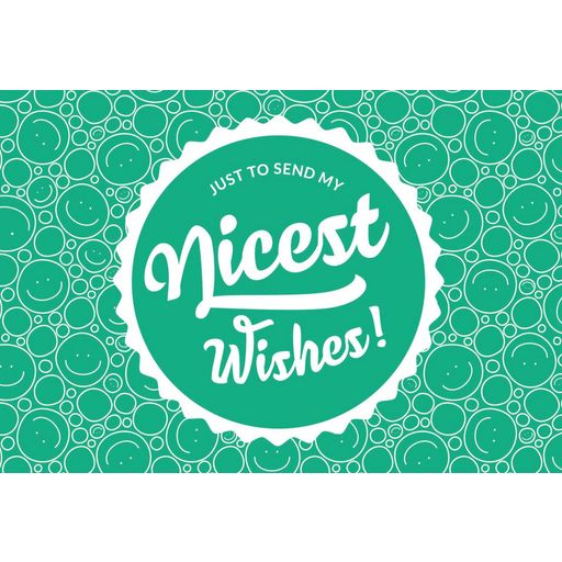VitalAbo Tarjeta de Felicitación - Nice Wishes!