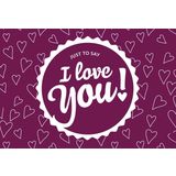 VitalAbo Carte de Vœux "I Love You"