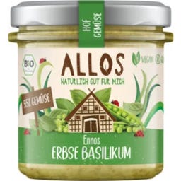 Allos Bio Hof Gemüse Ennos Erbse Basilikum - 135 g