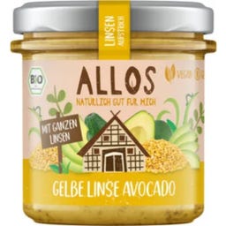 Bio lencse szendvicskrém - Sárga lencse-avokádó - 140 g