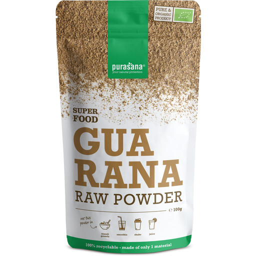 Purasana Guarana Pulver BIO - 100 g