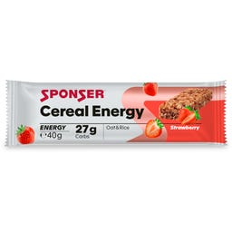 Sponser® Sport Food Cereal Energy Bar Strawberry - 40 g