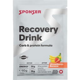 Sponser Sport Food Recovery Drink Strawberry-Banana - 20x 60g