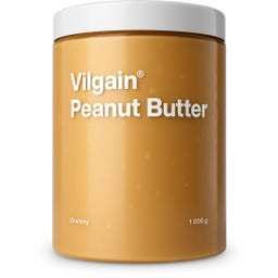 Vilgain Bio-Erdnussbutter Crunchy - 1.000 g