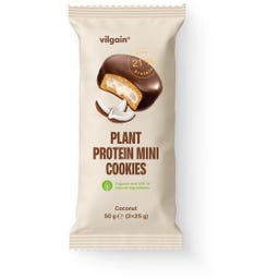 Vilgain Bio-Pflanzenprotein-Mini-Kekse - Kokosnuss