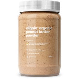 Vilgain Organic Peanut Butter Powder - 450 g