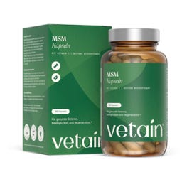 Vetain MSM – Organischer Schwefel - 180 Kapseln