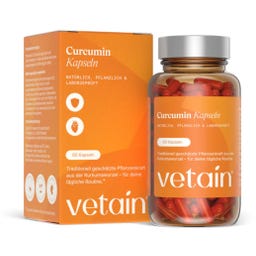 Vetain Curcuma - flüssiges Curcumin - 60 Kapseln