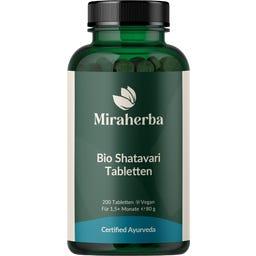 Miraherba Bio Shatavari - 200 Tabletten