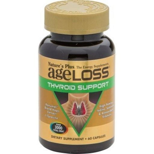 Nature's Plus AgeLoss Thyroid Support - 60 gélules veg.