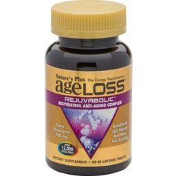 NaturesPlus AgeLoss Rejuvabolic Resveratrol Complex - 90 tablets