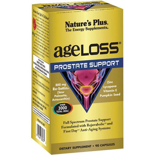 Nature's Plus AgeLoss Prostate Support - 90 cápsulas