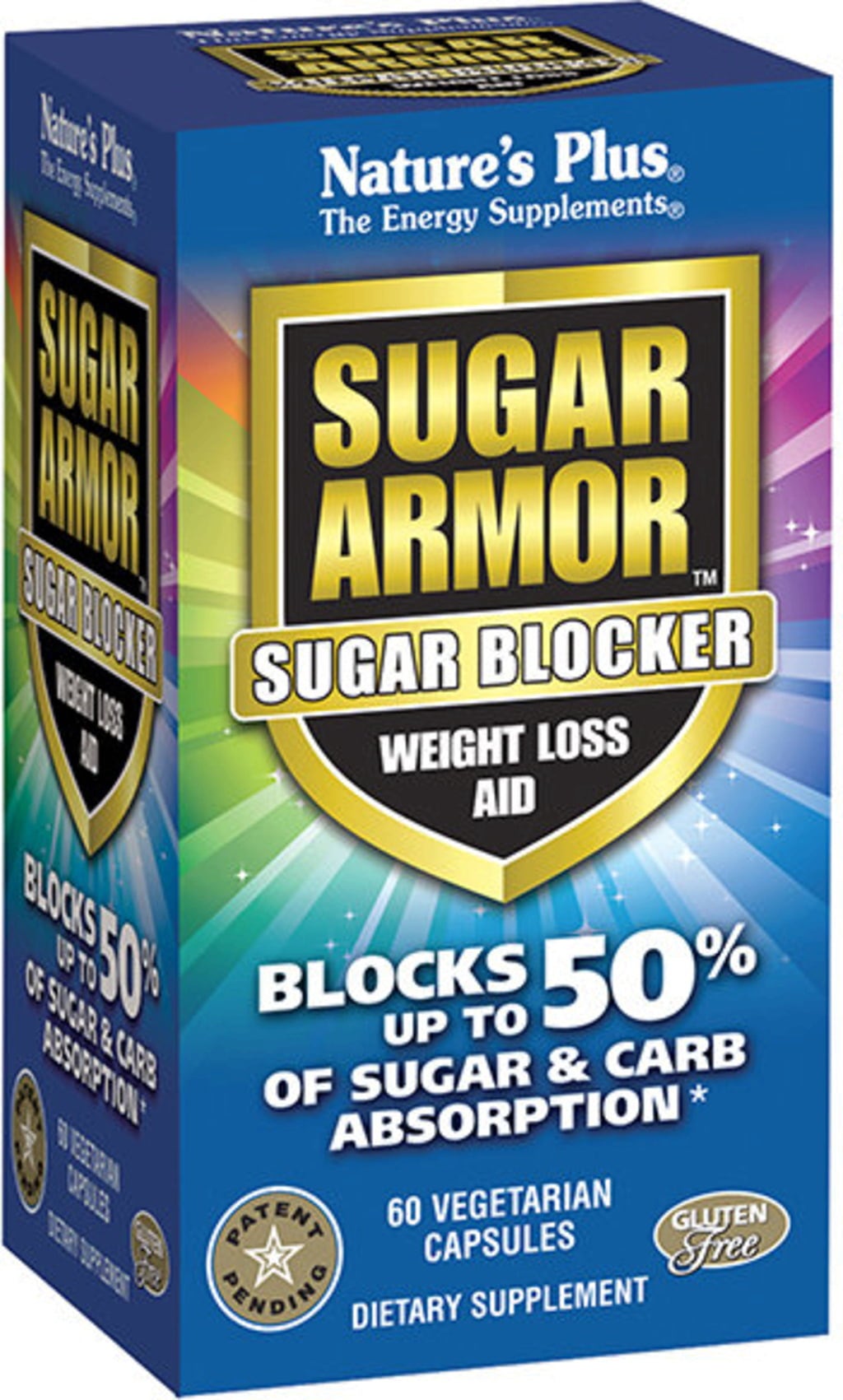 Nature's Plus Sugar Armor - 60 veg. kapslar