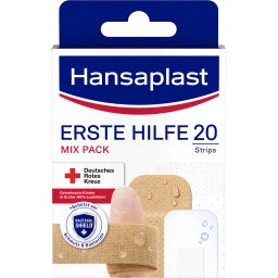 Hansaplast Zestaw plastrów pierwszej pomocy - 20 sztuk