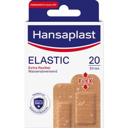 Hansaplast Elastyczne paski plastrów - 20 sztuk