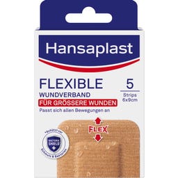 Hansaplast Elastyczny opatrunek na rany 6 x 9 cm - 5 sztuk