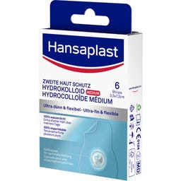 Hansaplast Plaster ochronny Druga Skóra - 6 sztuk