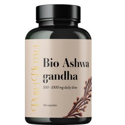 Pura Nutra Bio Ashwagandha - 60 Kapseln