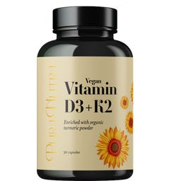 Pura Nutra Vitamin D3+K2 - 30 Kapseln