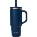 Travel Cup Termica Matt con Coperchio Ermetico - 900 ml - Bleu nuit
