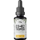 Naturtheke GmbH D-vitamiini D3 + K2 -tipat - 30 ml