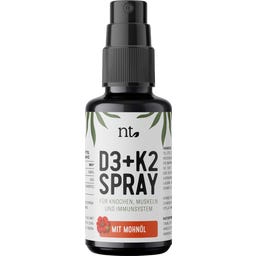 Naturtheke Vitamin D3 + K2 Spray - Mohn