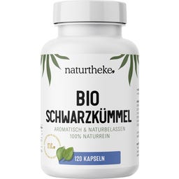 Naturtheke Schwarzkümmel gemahlen Bio - 120 Kapseln