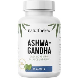 Naturtheke Bio Ashwagandha KSM66 500mg - 60 Kapseln