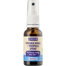 HOYER Manuka med + propolis sprej bio - 20 ml