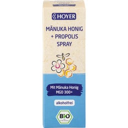HOYER Manuka med + propolis sprej bio - 20 ml