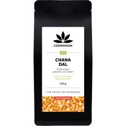 Chana Dal - Kichererbsen, geschält und halbiert Bio - 500 g