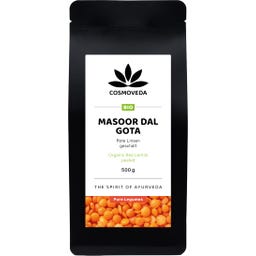 Masoor Dal Gota - bio červená loupaná čočka - 500 g