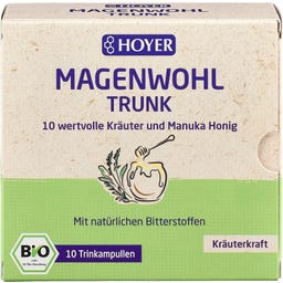 HOYER Magenwohl-juomashotit luomu - 100 ml