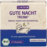 HOYER Organic Good Night Drink Ampoules