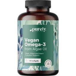 Purely Nutrition Vegan Omega-3 1100 mg - uit Algen - 60 Softgels